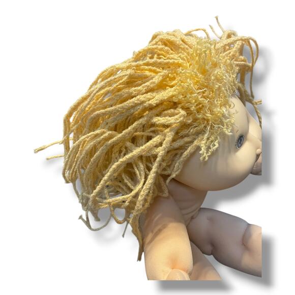 First Edition 1990 Cabbage Patch Kids Pretty Crimp 'N Curl Doll Hasbro Vintage - Picture 5 of 13
